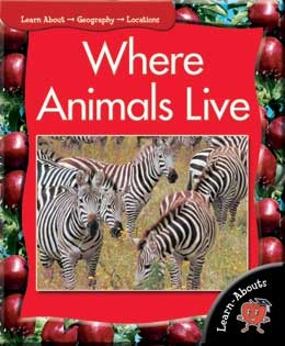 Cover Art for Where Animals Live